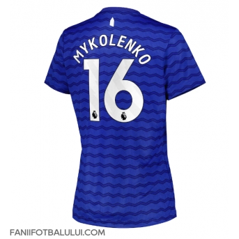 Everton Vitaliy Mykolenko #16 Tricou Fotbal Replică 2025-26 Femei Acasa